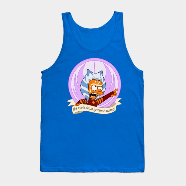 Angry Padawan Tank Top by DrawingsFromHell